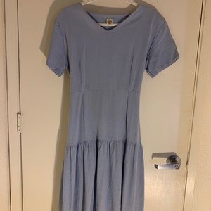 Baby Blue Classic Dress